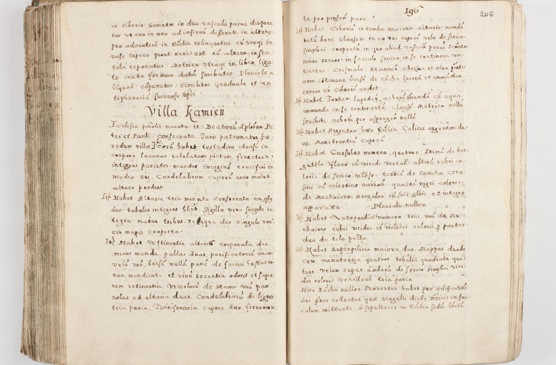 Zdjęcie nr 211 dla obiektu archiwalnego: Acta visitationis exterioris decanatuum Skalnensis, Wolbromensis, Leloviensis, Bytomiensis et Plesnensis ad Archid. Crac. pertinentium per R. D. Christoph. Kazimirski, Ep. Kijov Praep. Tarnov. a. D. 1598 factae.