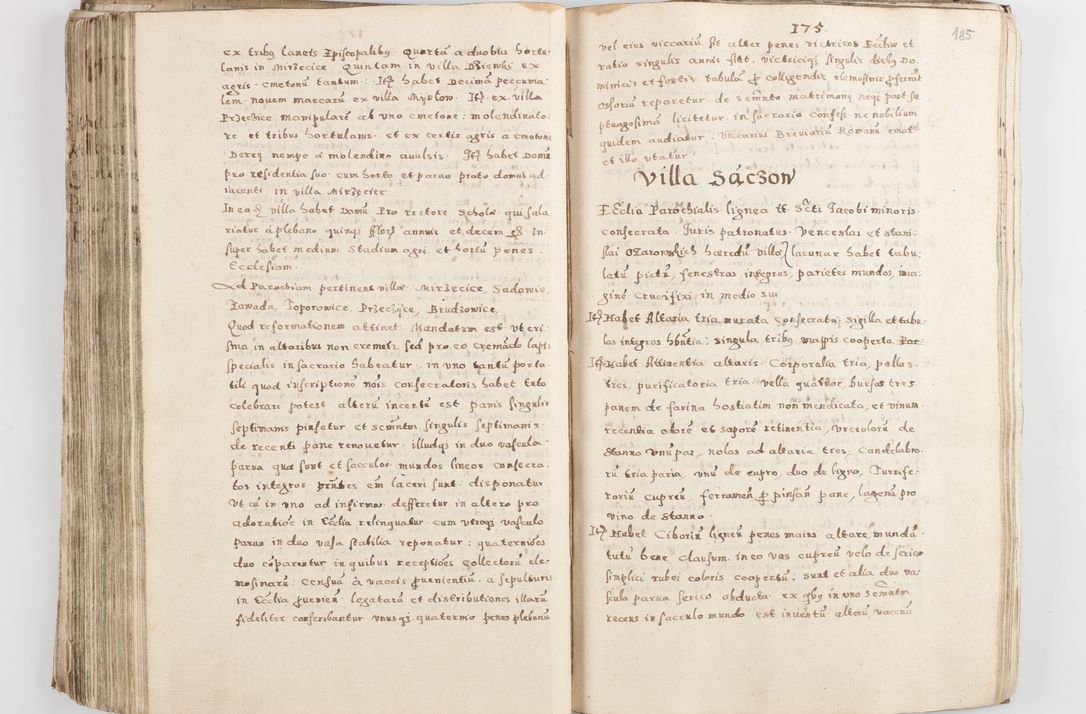Zdjęcie nr 190 dla obiektu archiwalnego: Acta visitationis exterioris decanatuum Skalnensis, Wolbromensis, Leloviensis, Bytomiensis et Plesnensis ad Archid. Crac. pertinentium per R. D. Christoph. Kazimirski, Ep. Kijov Praep. Tarnov. a. D. 1598 factae.
