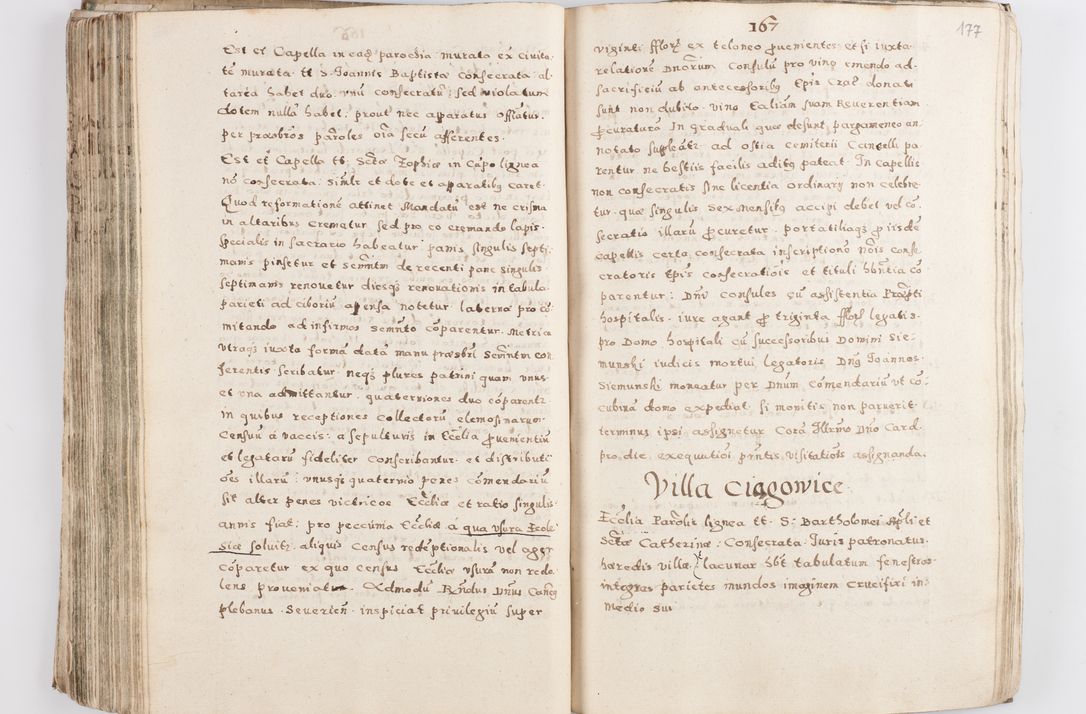 Zdjęcie nr 182 dla obiektu archiwalnego: Acta visitationis exterioris decanatuum Skalnensis, Wolbromensis, Leloviensis, Bytomiensis et Plesnensis ad Archid. Crac. pertinentium per R. D. Christoph. Kazimirski, Ep. Kijov Praep. Tarnov. a. D. 1598 factae.