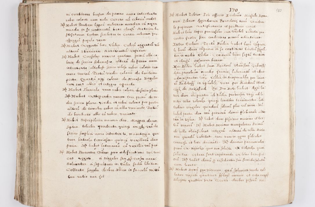 Zdjęcie nr 185 dla obiektu archiwalnego: Acta visitationis exterioris decanatuum Skalnensis, Wolbromensis, Leloviensis, Bytomiensis et Plesnensis ad Archid. Crac. pertinentium per R. D. Christoph. Kazimirski, Ep. Kijov Praep. Tarnov. a. D. 1598 factae.