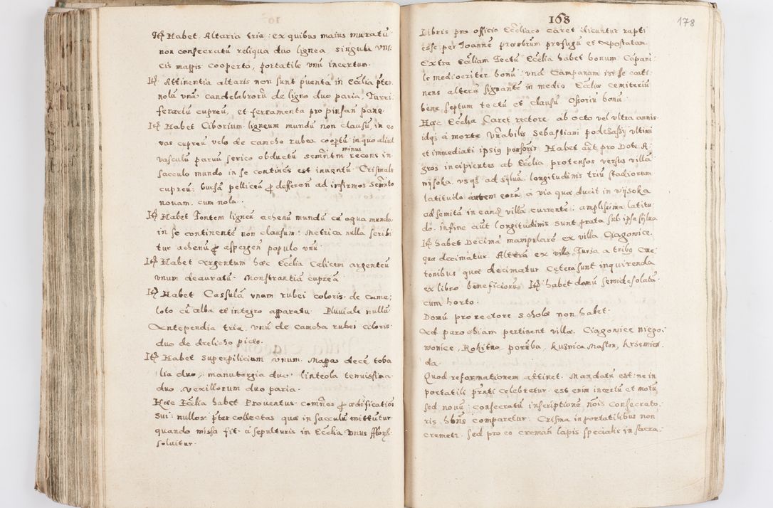 Zdjęcie nr 183 dla obiektu archiwalnego: Acta visitationis exterioris decanatuum Skalnensis, Wolbromensis, Leloviensis, Bytomiensis et Plesnensis ad Archid. Crac. pertinentium per R. D. Christoph. Kazimirski, Ep. Kijov Praep. Tarnov. a. D. 1598 factae.