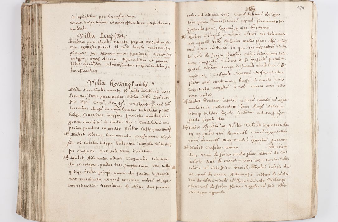 Zdjęcie nr 175 dla obiektu archiwalnego: Acta visitationis exterioris decanatuum Skalnensis, Wolbromensis, Leloviensis, Bytomiensis et Plesnensis ad Archid. Crac. pertinentium per R. D. Christoph. Kazimirski, Ep. Kijov Praep. Tarnov. a. D. 1598 factae.