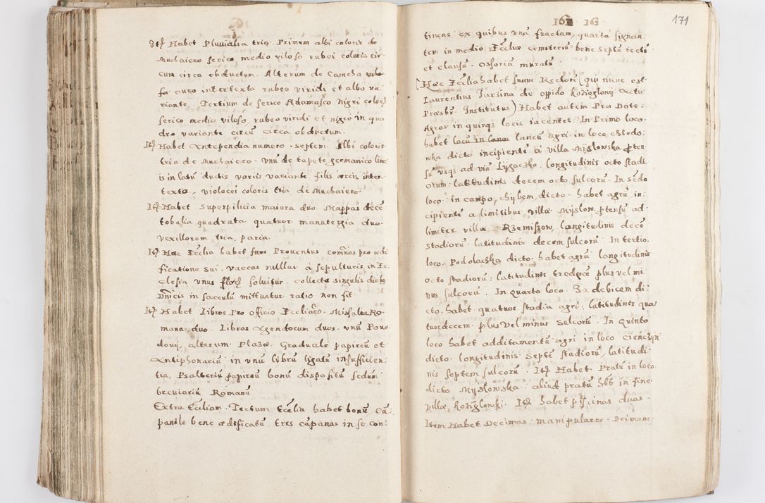 Zdjęcie nr 176 dla obiektu archiwalnego: Acta visitationis exterioris decanatuum Skalnensis, Wolbromensis, Leloviensis, Bytomiensis et Plesnensis ad Archid. Crac. pertinentium per R. D. Christoph. Kazimirski, Ep. Kijov Praep. Tarnov. a. D. 1598 factae.