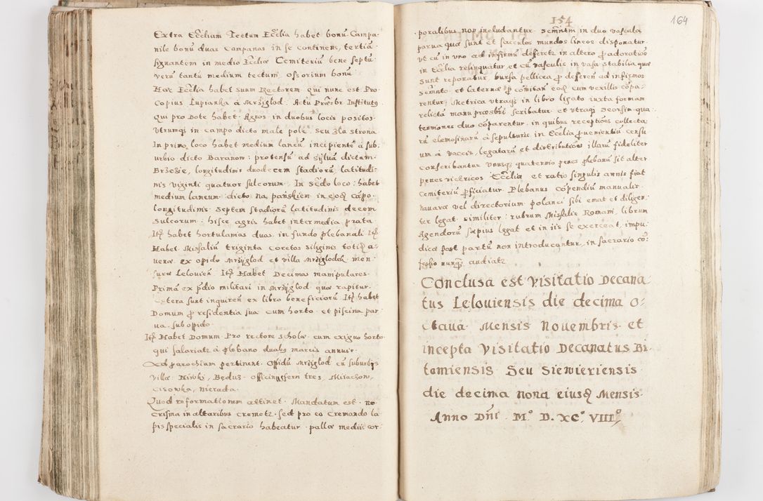 Zdjęcie nr 169 dla obiektu archiwalnego: Acta visitationis exterioris decanatuum Skalnensis, Wolbromensis, Leloviensis, Bytomiensis et Plesnensis ad Archid. Crac. pertinentium per R. D. Christoph. Kazimirski, Ep. Kijov Praep. Tarnov. a. D. 1598 factae.