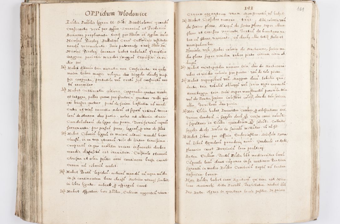 Zdjęcie nr 166 dla obiektu archiwalnego: Acta visitationis exterioris decanatuum Skalnensis, Wolbromensis, Leloviensis, Bytomiensis et Plesnensis ad Archid. Crac. pertinentium per R. D. Christoph. Kazimirski, Ep. Kijov Praep. Tarnov. a. D. 1598 factae.