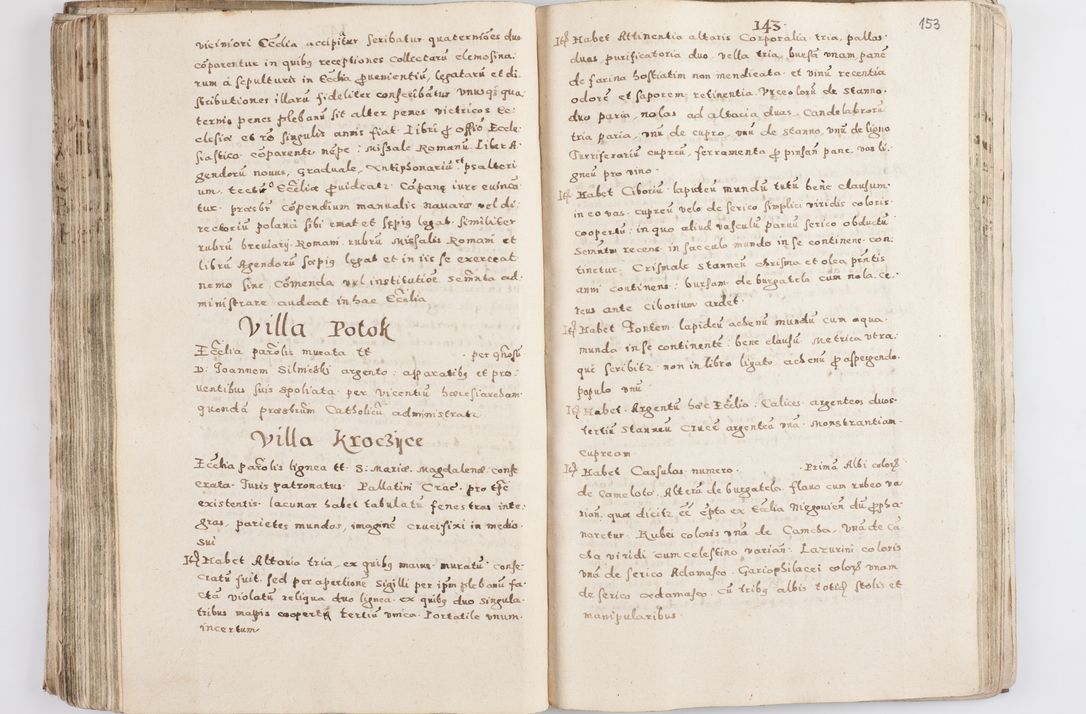 Zdjęcie nr 158 dla obiektu archiwalnego: Acta visitationis exterioris decanatuum Skalnensis, Wolbromensis, Leloviensis, Bytomiensis et Plesnensis ad Archid. Crac. pertinentium per R. D. Christoph. Kazimirski, Ep. Kijov Praep. Tarnov. a. D. 1598 factae.