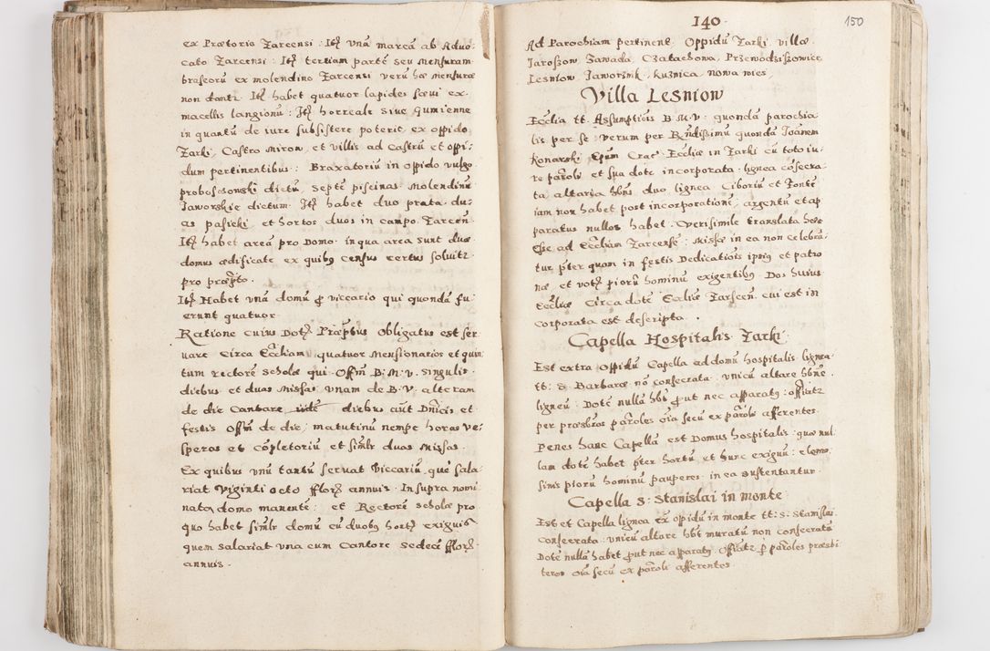 Zdjęcie nr 155 dla obiektu archiwalnego: Acta visitationis exterioris decanatuum Skalnensis, Wolbromensis, Leloviensis, Bytomiensis et Plesnensis ad Archid. Crac. pertinentium per R. D. Christoph. Kazimirski, Ep. Kijov Praep. Tarnov. a. D. 1598 factae.