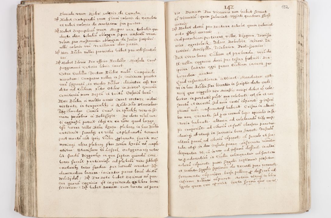 Zdjęcie nr 157 dla obiektu archiwalnego: Acta visitationis exterioris decanatuum Skalnensis, Wolbromensis, Leloviensis, Bytomiensis et Plesnensis ad Archid. Crac. pertinentium per R. D. Christoph. Kazimirski, Ep. Kijov Praep. Tarnov. a. D. 1598 factae.