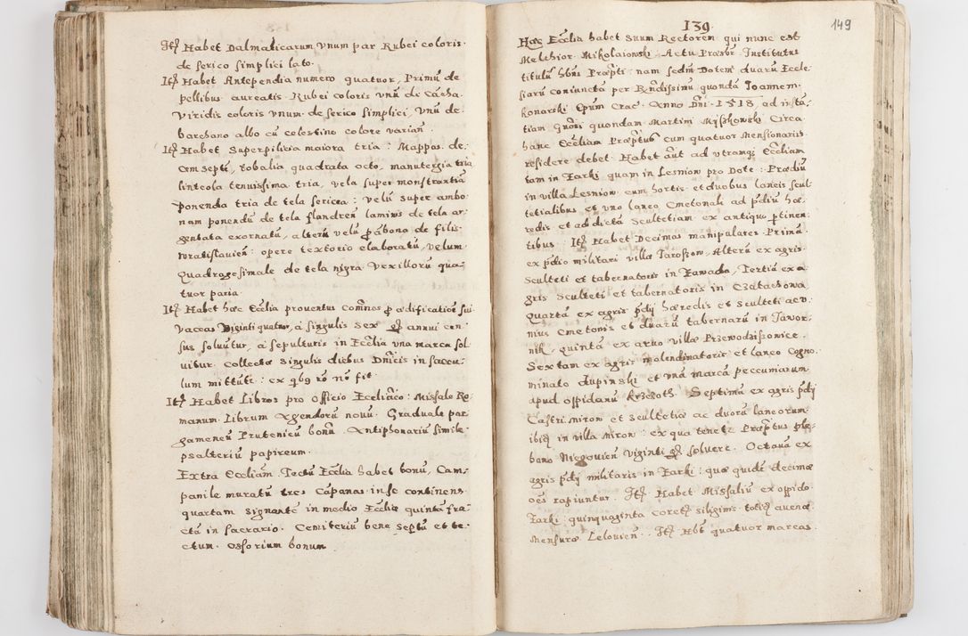 Zdjęcie nr 154 dla obiektu archiwalnego: Acta visitationis exterioris decanatuum Skalnensis, Wolbromensis, Leloviensis, Bytomiensis et Plesnensis ad Archid. Crac. pertinentium per R. D. Christoph. Kazimirski, Ep. Kijov Praep. Tarnov. a. D. 1598 factae.