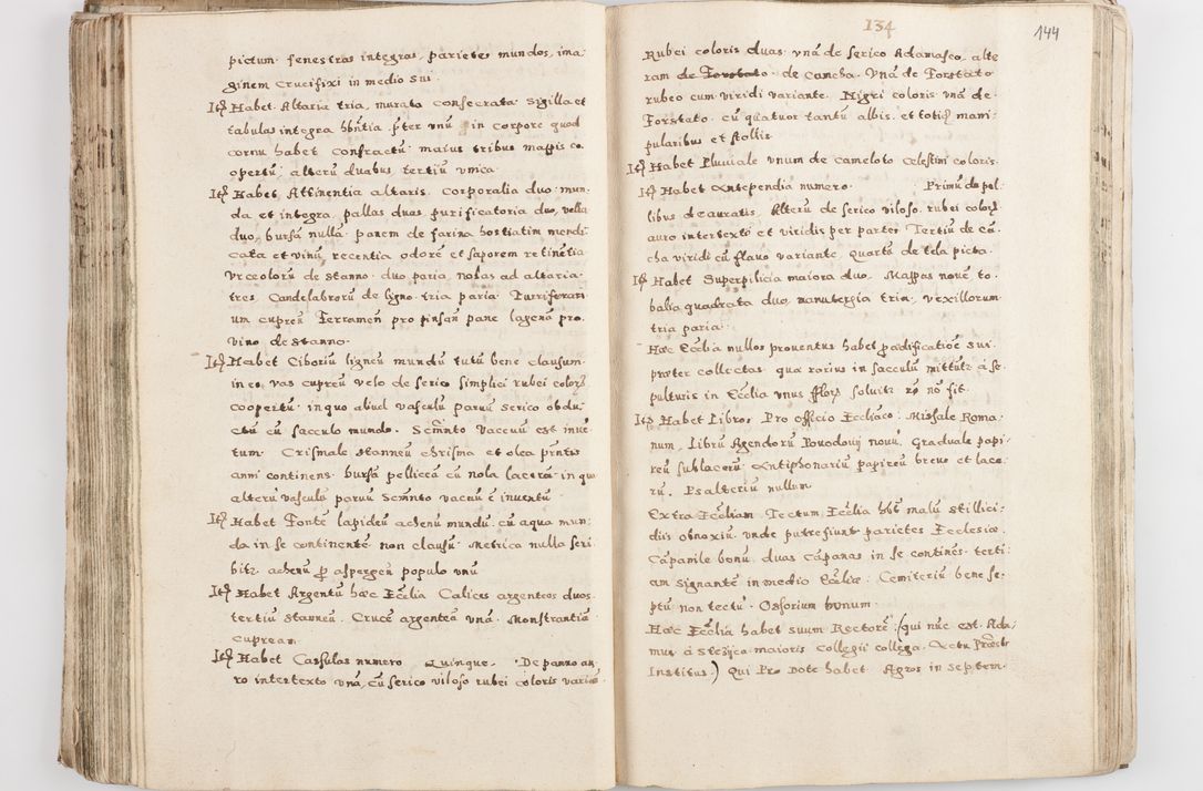 Zdjęcie nr 149 dla obiektu archiwalnego: Acta visitationis exterioris decanatuum Skalnensis, Wolbromensis, Leloviensis, Bytomiensis et Plesnensis ad Archid. Crac. pertinentium per R. D. Christoph. Kazimirski, Ep. Kijov Praep. Tarnov. a. D. 1598 factae.