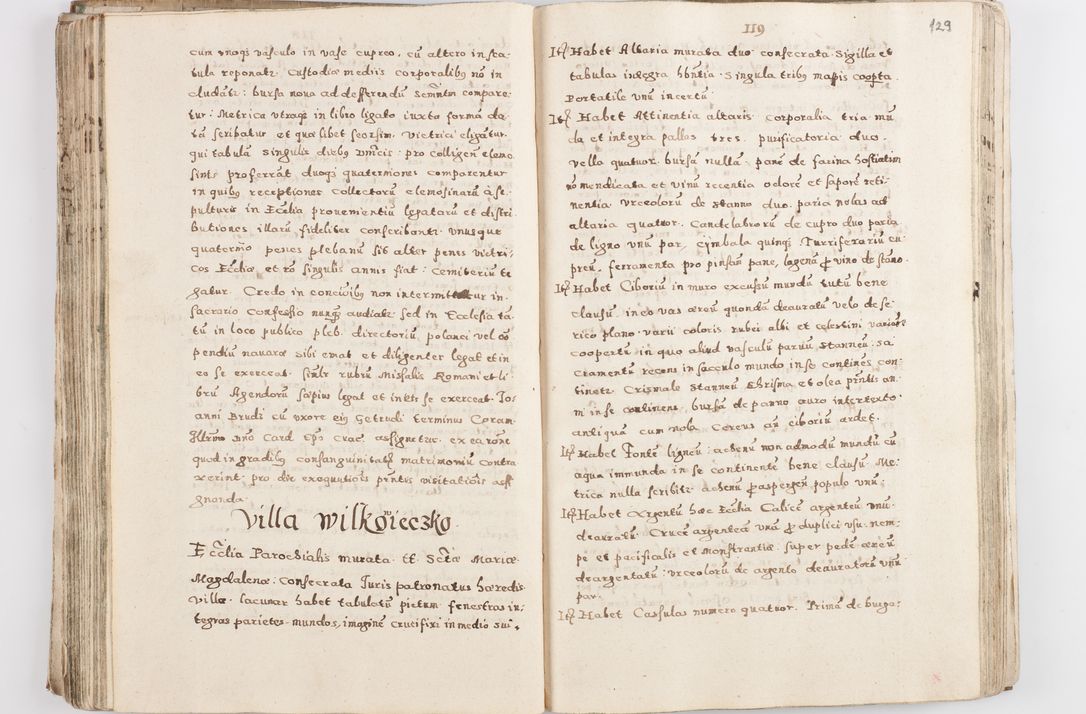 Zdjęcie nr 134 dla obiektu archiwalnego: Acta visitationis exterioris decanatuum Skalnensis, Wolbromensis, Leloviensis, Bytomiensis et Plesnensis ad Archid. Crac. pertinentium per R. D. Christoph. Kazimirski, Ep. Kijov Praep. Tarnov. a. D. 1598 factae.