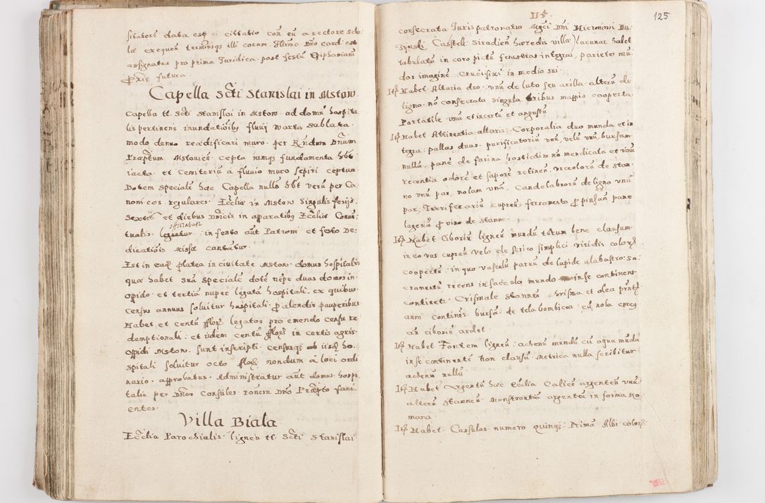 Zdjęcie nr 130 dla obiektu archiwalnego: Acta visitationis exterioris decanatuum Skalnensis, Wolbromensis, Leloviensis, Bytomiensis et Plesnensis ad Archid. Crac. pertinentium per R. D. Christoph. Kazimirski, Ep. Kijov Praep. Tarnov. a. D. 1598 factae.