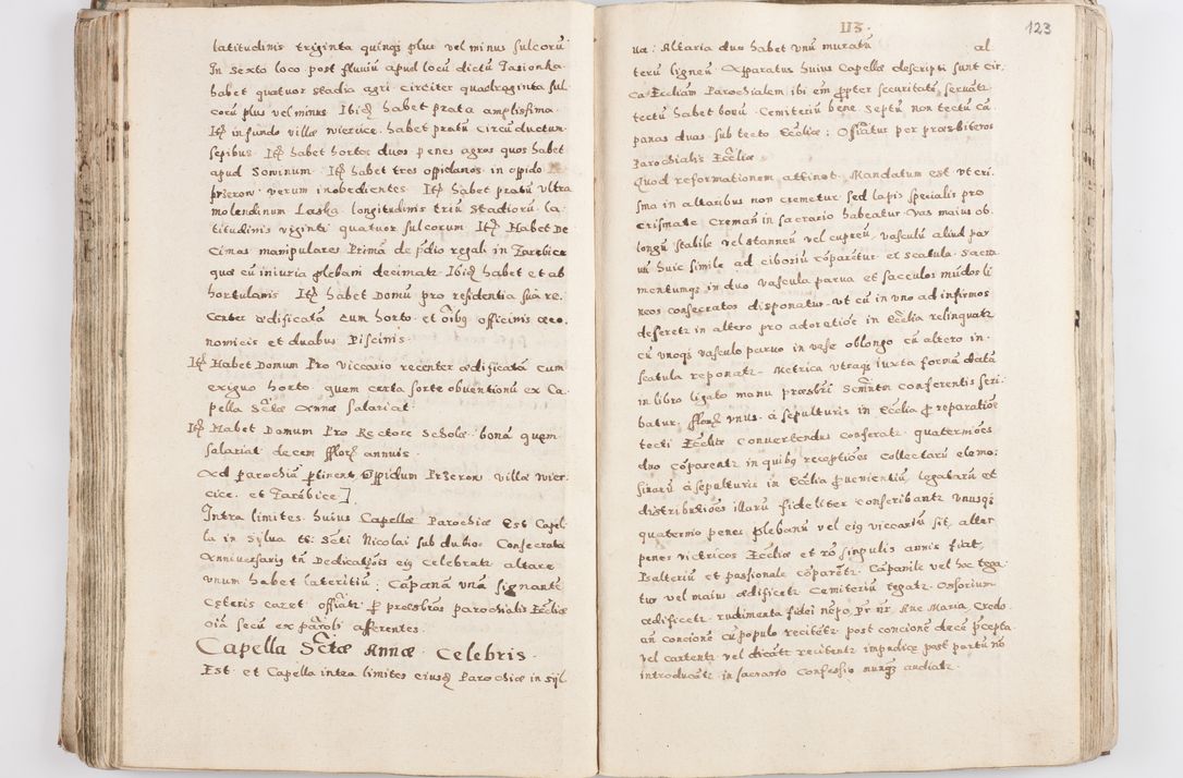 Zdjęcie nr 128 dla obiektu archiwalnego: Acta visitationis exterioris decanatuum Skalnensis, Wolbromensis, Leloviensis, Bytomiensis et Plesnensis ad Archid. Crac. pertinentium per R. D. Christoph. Kazimirski, Ep. Kijov Praep. Tarnov. a. D. 1598 factae.