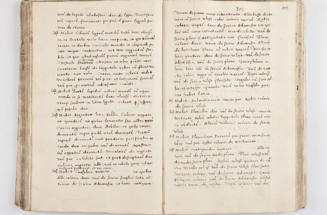 Zdjęcie nr 116 dla obiektu archiwalnego: Acta visitationis exterioris decanatuum Skalnensis, Wolbromensis, Leloviensis, Bytomiensis et Plesnensis ad Archid. Crac. pertinentium per R. D. Christoph. Kazimirski, Ep. Kijov Praep. Tarnov. a. D. 1598 factae.