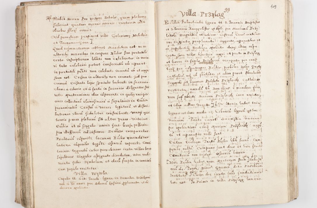 Zdjęcie nr 114 dla obiektu archiwalnego: Acta visitationis exterioris decanatuum Skalnensis, Wolbromensis, Leloviensis, Bytomiensis et Plesnensis ad Archid. Crac. pertinentium per R. D. Christoph. Kazimirski, Ep. Kijov Praep. Tarnov. a. D. 1598 factae.