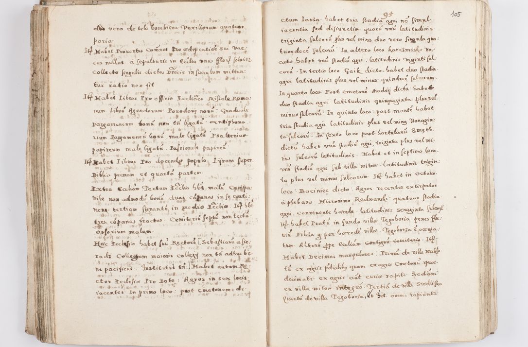 Zdjęcie nr 110 dla obiektu archiwalnego: Acta visitationis exterioris decanatuum Skalnensis, Wolbromensis, Leloviensis, Bytomiensis et Plesnensis ad Archid. Crac. pertinentium per R. D. Christoph. Kazimirski, Ep. Kijov Praep. Tarnov. a. D. 1598 factae.