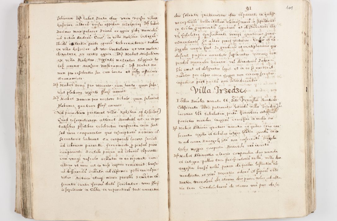 Zdjęcie nr 106 dla obiektu archiwalnego: Acta visitationis exterioris decanatuum Skalnensis, Wolbromensis, Leloviensis, Bytomiensis et Plesnensis ad Archid. Crac. pertinentium per R. D. Christoph. Kazimirski, Ep. Kijov Praep. Tarnov. a. D. 1598 factae.
