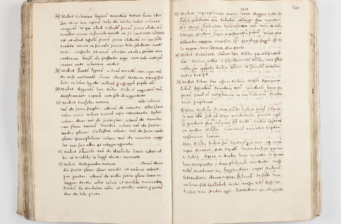 Zdjęcie nr 105 dla obiektu archiwalnego: Acta visitationis exterioris decanatuum Skalnensis, Wolbromensis, Leloviensis, Bytomiensis et Plesnensis ad Archid. Crac. pertinentium per R. D. Christoph. Kazimirski, Ep. Kijov Praep. Tarnov. a. D. 1598 factae.