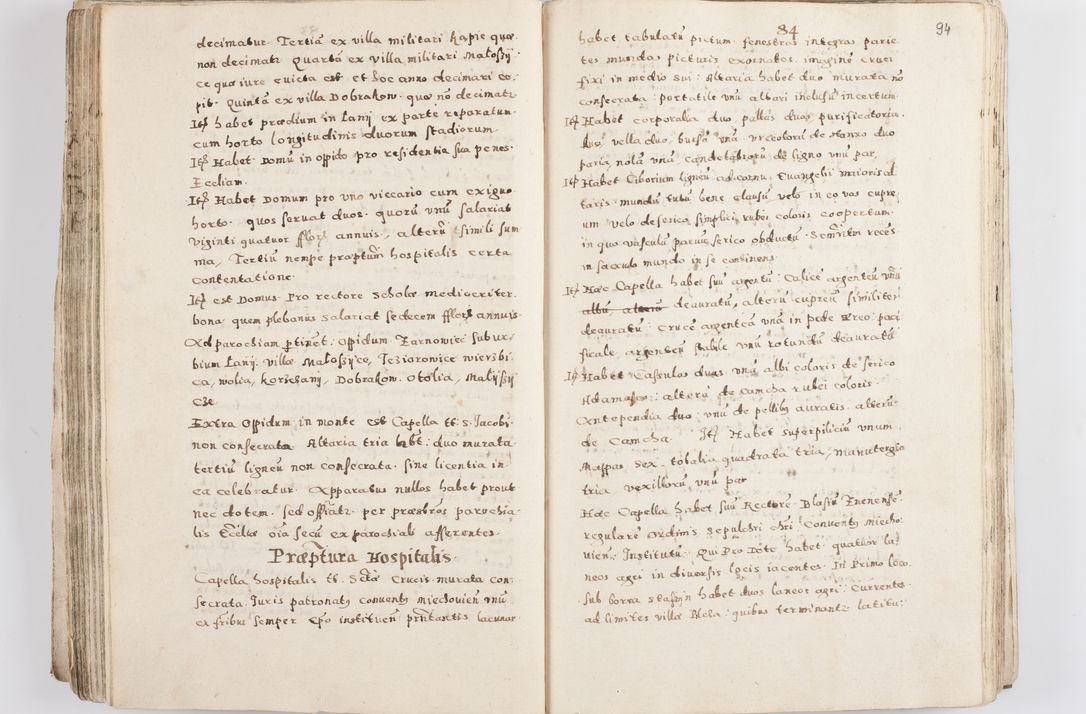 Zdjęcie nr 98 dla obiektu archiwalnego: Acta visitationis exterioris decanatuum Skalnensis, Wolbromensis, Leloviensis, Bytomiensis et Plesnensis ad Archid. Crac. pertinentium per R. D. Christoph. Kazimirski, Ep. Kijov Praep. Tarnov. a. D. 1598 factae.
