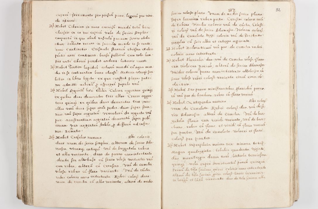 Zdjęcie nr 96 dla obiektu archiwalnego: Acta visitationis exterioris decanatuum Skalnensis, Wolbromensis, Leloviensis, Bytomiensis et Plesnensis ad Archid. Crac. pertinentium per R. D. Christoph. Kazimirski, Ep. Kijov Praep. Tarnov. a. D. 1598 factae.