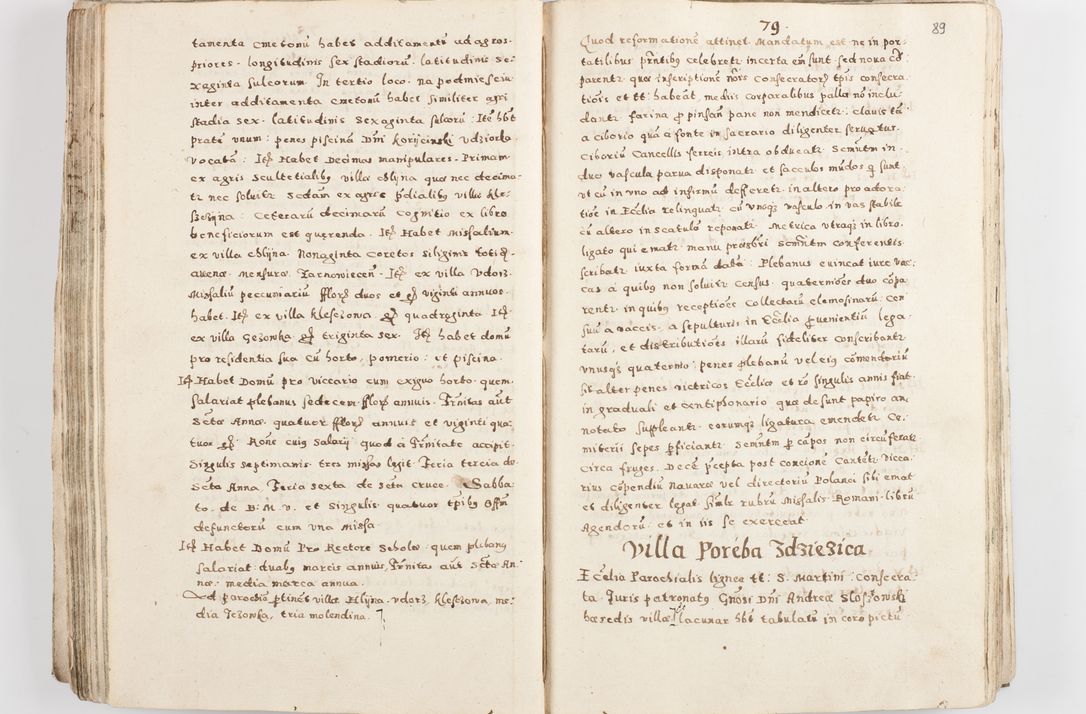 Zdjęcie nr 93 dla obiektu archiwalnego: Acta visitationis exterioris decanatuum Skalnensis, Wolbromensis, Leloviensis, Bytomiensis et Plesnensis ad Archid. Crac. pertinentium per R. D. Christoph. Kazimirski, Ep. Kijov Praep. Tarnov. a. D. 1598 factae.