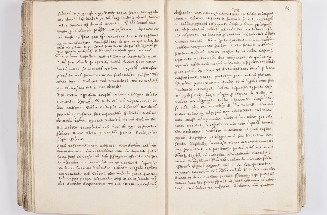Zdjęcie nr 87 dla obiektu archiwalnego: Acta visitationis exterioris decanatuum Skalnensis, Wolbromensis, Leloviensis, Bytomiensis et Plesnensis ad Archid. Crac. pertinentium per R. D. Christoph. Kazimirski, Ep. Kijov Praep. Tarnov. a. D. 1598 factae.