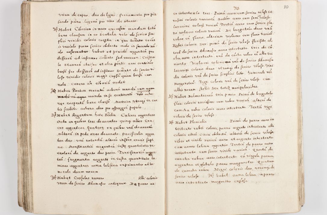 Zdjęcie nr 84 dla obiektu archiwalnego: Acta visitationis exterioris decanatuum Skalnensis, Wolbromensis, Leloviensis, Bytomiensis et Plesnensis ad Archid. Crac. pertinentium per R. D. Christoph. Kazimirski, Ep. Kijov Praep. Tarnov. a. D. 1598 factae.