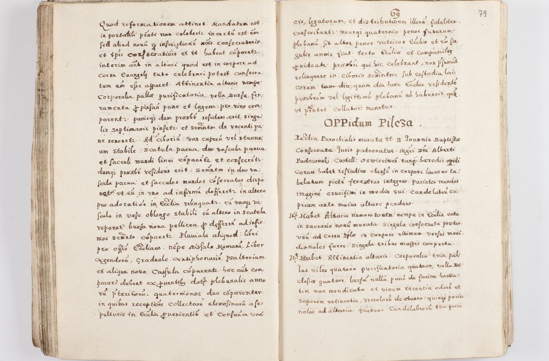 Zdjęcie nr 83 dla obiektu archiwalnego: Acta visitationis exterioris decanatuum Skalnensis, Wolbromensis, Leloviensis, Bytomiensis et Plesnensis ad Archid. Crac. pertinentium per R. D. Christoph. Kazimirski, Ep. Kijov Praep. Tarnov. a. D. 1598 factae.