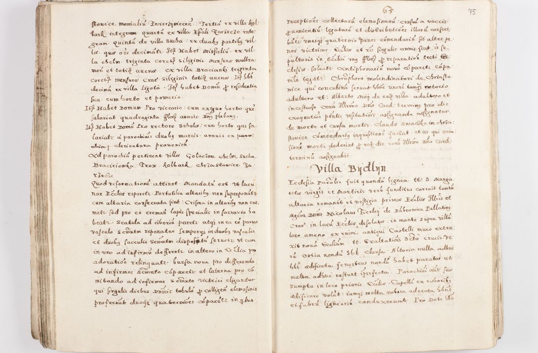 Zdjęcie nr 79 dla obiektu archiwalnego: Acta visitationis exterioris decanatuum Skalnensis, Wolbromensis, Leloviensis, Bytomiensis et Plesnensis ad Archid. Crac. pertinentium per R. D. Christoph. Kazimirski, Ep. Kijov Praep. Tarnov. a. D. 1598 factae.
