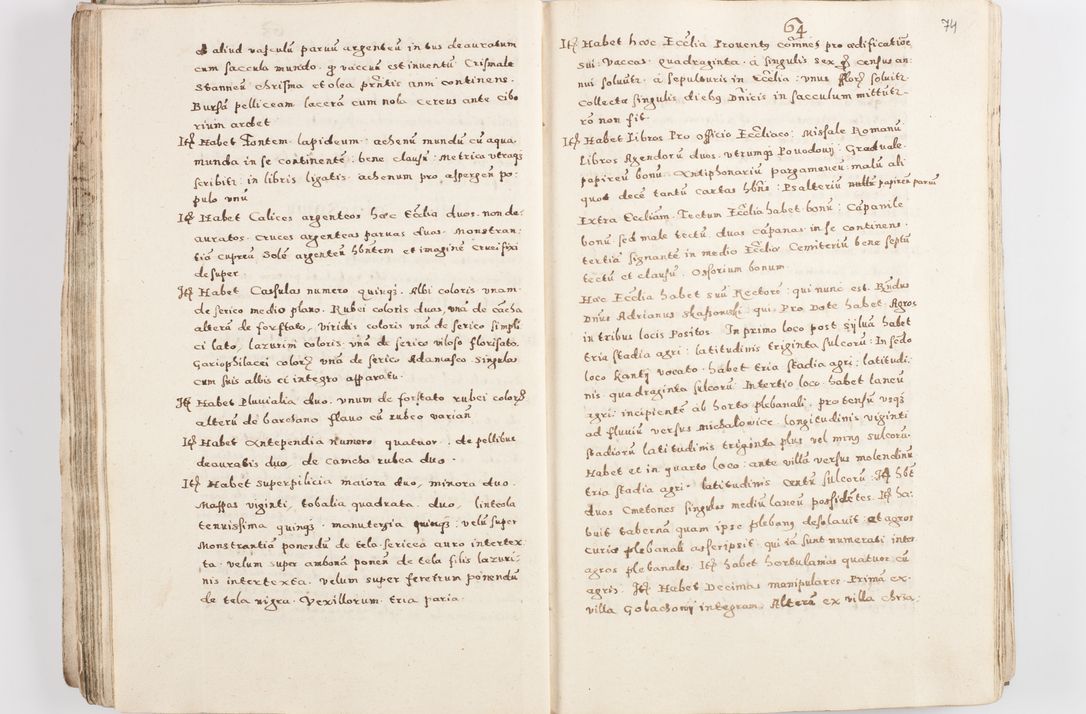 Zdjęcie nr 78 dla obiektu archiwalnego: Acta visitationis exterioris decanatuum Skalnensis, Wolbromensis, Leloviensis, Bytomiensis et Plesnensis ad Archid. Crac. pertinentium per R. D. Christoph. Kazimirski, Ep. Kijov Praep. Tarnov. a. D. 1598 factae.