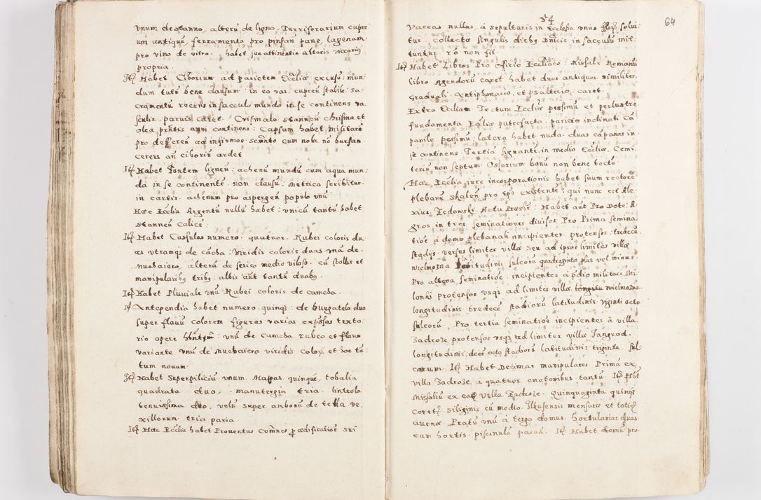 Zdjęcie nr 67 dla obiektu archiwalnego: Acta visitationis exterioris decanatuum Skalnensis, Wolbromensis, Leloviensis, Bytomiensis et Plesnensis ad Archid. Crac. pertinentium per R. D. Christoph. Kazimirski, Ep. Kijov Praep. Tarnov. a. D. 1598 factae.
