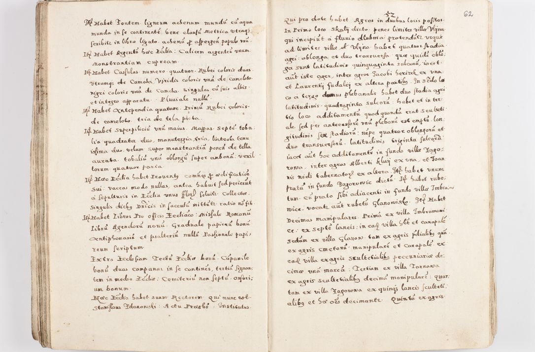 Zdjęcie nr 65 dla obiektu archiwalnego: Acta visitationis exterioris decanatuum Skalnensis, Wolbromensis, Leloviensis, Bytomiensis et Plesnensis ad Archid. Crac. pertinentium per R. D. Christoph. Kazimirski, Ep. Kijov Praep. Tarnov. a. D. 1598 factae.