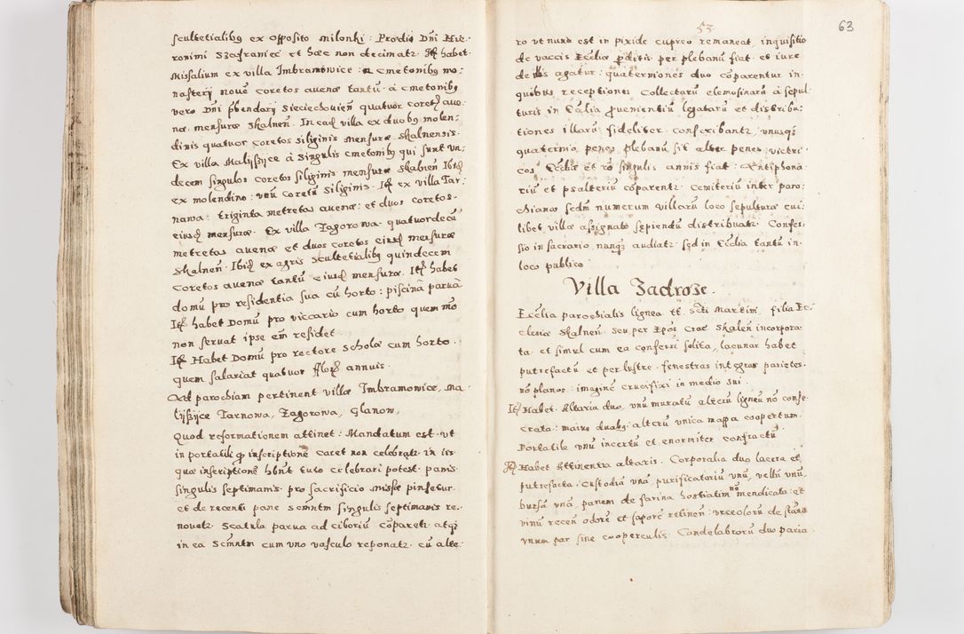 Zdjęcie nr 66 dla obiektu archiwalnego: Acta visitationis exterioris decanatuum Skalnensis, Wolbromensis, Leloviensis, Bytomiensis et Plesnensis ad Archid. Crac. pertinentium per R. D. Christoph. Kazimirski, Ep. Kijov Praep. Tarnov. a. D. 1598 factae.