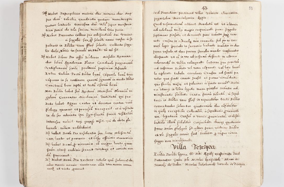 Zdjęcie nr 56 dla obiektu archiwalnego: Acta visitationis exterioris decanatuum Skalnensis, Wolbromensis, Leloviensis, Bytomiensis et Plesnensis ad Archid. Crac. pertinentium per R. D. Christoph. Kazimirski, Ep. Kijov Praep. Tarnov. a. D. 1598 factae.