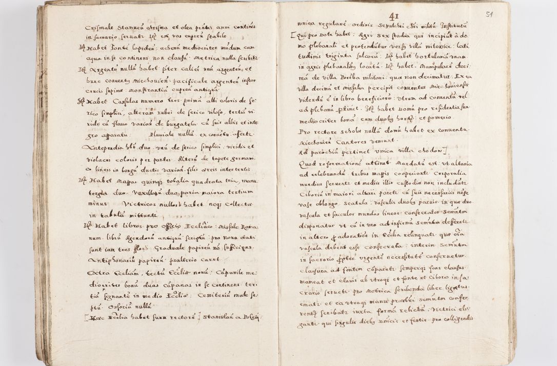 Zdjęcie nr 54 dla obiektu archiwalnego: Acta visitationis exterioris decanatuum Skalnensis, Wolbromensis, Leloviensis, Bytomiensis et Plesnensis ad Archid. Crac. pertinentium per R. D. Christoph. Kazimirski, Ep. Kijov Praep. Tarnov. a. D. 1598 factae.