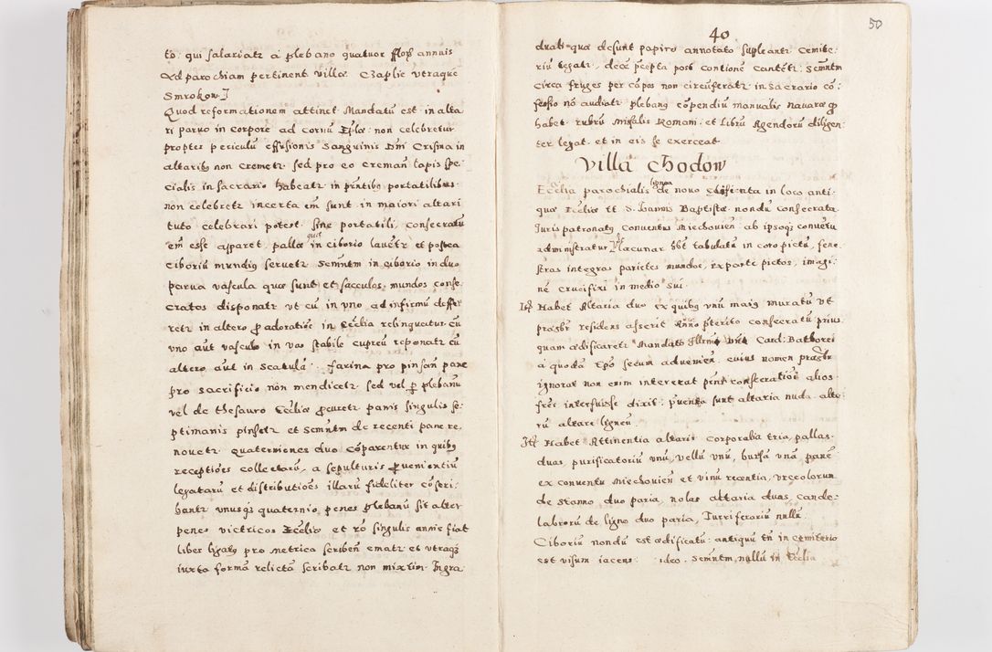 Zdjęcie nr 53 dla obiektu archiwalnego: Acta visitationis exterioris decanatuum Skalnensis, Wolbromensis, Leloviensis, Bytomiensis et Plesnensis ad Archid. Crac. pertinentium per R. D. Christoph. Kazimirski, Ep. Kijov Praep. Tarnov. a. D. 1598 factae.