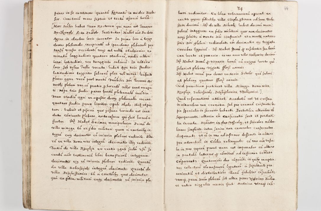 Zdjęcie nr 47 dla obiektu archiwalnego: Acta visitationis exterioris decanatuum Skalnensis, Wolbromensis, Leloviensis, Bytomiensis et Plesnensis ad Archid. Crac. pertinentium per R. D. Christoph. Kazimirski, Ep. Kijov Praep. Tarnov. a. D. 1598 factae.