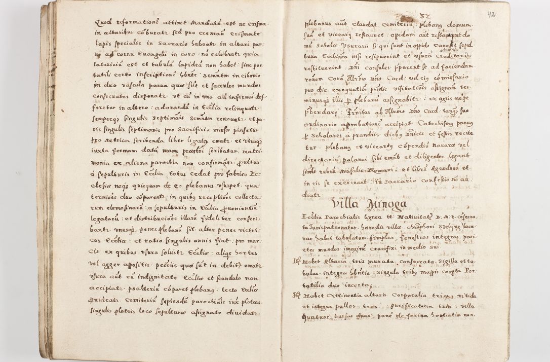 Zdjęcie nr 45 dla obiektu archiwalnego: Acta visitationis exterioris decanatuum Skalnensis, Wolbromensis, Leloviensis, Bytomiensis et Plesnensis ad Archid. Crac. pertinentium per R. D. Christoph. Kazimirski, Ep. Kijov Praep. Tarnov. a. D. 1598 factae.