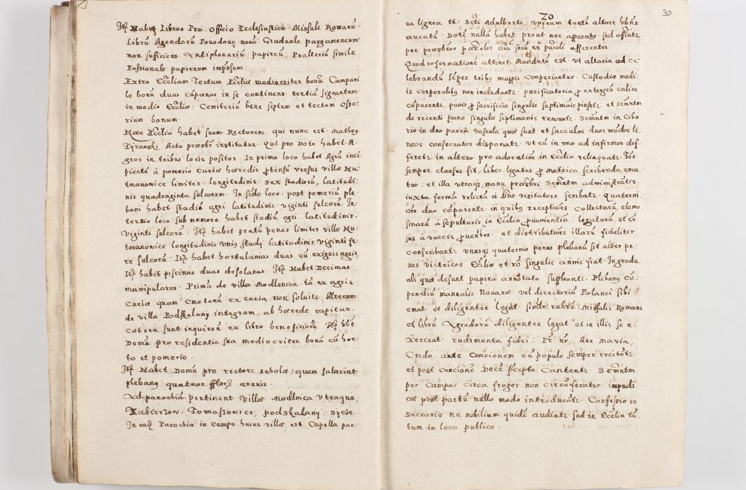 Zdjęcie nr 33 dla obiektu archiwalnego: Acta visitationis exterioris decanatuum Skalnensis, Wolbromensis, Leloviensis, Bytomiensis et Plesnensis ad Archid. Crac. pertinentium per R. D. Christoph. Kazimirski, Ep. Kijov Praep. Tarnov. a. D. 1598 factae.