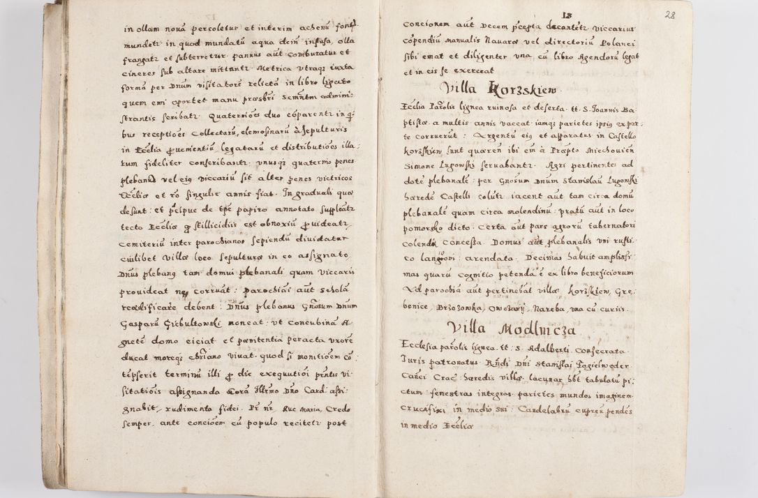 Zdjęcie nr 31 dla obiektu archiwalnego: Acta visitationis exterioris decanatuum Skalnensis, Wolbromensis, Leloviensis, Bytomiensis et Plesnensis ad Archid. Crac. pertinentium per R. D. Christoph. Kazimirski, Ep. Kijov Praep. Tarnov. a. D. 1598 factae.
