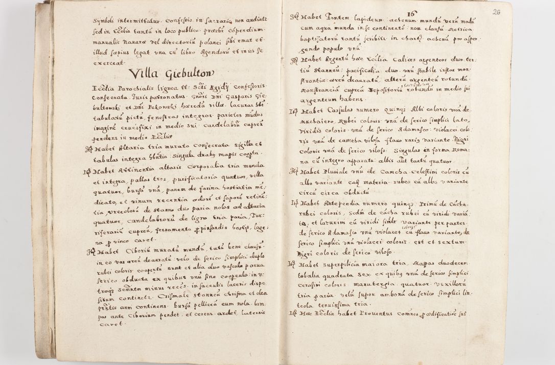 Zdjęcie nr 29 dla obiektu archiwalnego: Acta visitationis exterioris decanatuum Skalnensis, Wolbromensis, Leloviensis, Bytomiensis et Plesnensis ad Archid. Crac. pertinentium per R. D. Christoph. Kazimirski, Ep. Kijov Praep. Tarnov. a. D. 1598 factae.