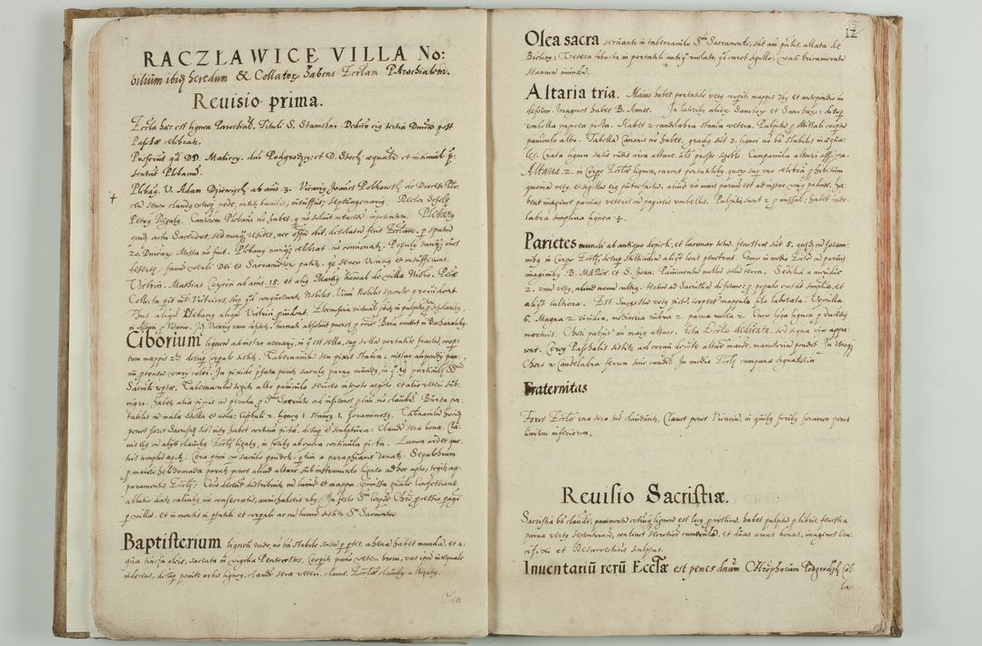 Zdjęcie nr 18 dla obiektu archiwalnego: Acta visitationis ecclesiarum archidiaconatus Sandomiriensis sub R. D. Bernardo Maciejowski, epsicopo Cracoviensi, duce Severiensi. Exequutio visitationis pergebatur Sendomiriae die 16 Martii ad 3 Aprilis a. D. 1604