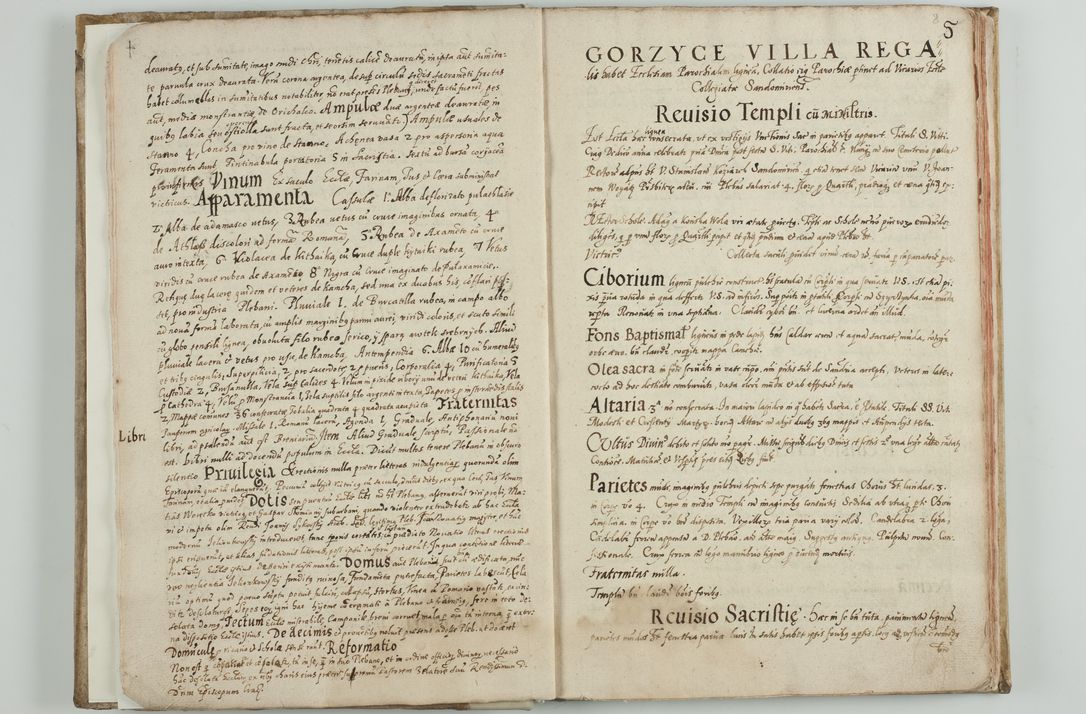 Zdjęcie nr 11 dla obiektu archiwalnego: Acta visitationis ecclesiarum archidiaconatus Sandomiriensis sub R. D. Bernardo Maciejowski, epsicopo Cracoviensi, duce Severiensi. Exequutio visitationis pergebatur Sendomiriae die 16 Martii ad 3 Aprilis a. D. 1604