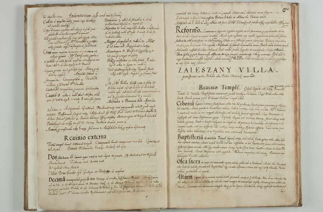 Zdjęcie nr 12 dla obiektu archiwalnego: Acta visitationis ecclesiarum archidiaconatus Sandomiriensis sub R. D. Bernardo Maciejowski, epsicopo Cracoviensi, duce Severiensi. Exequutio visitationis pergebatur Sendomiriae die 16 Martii ad 3 Aprilis a. D. 1604