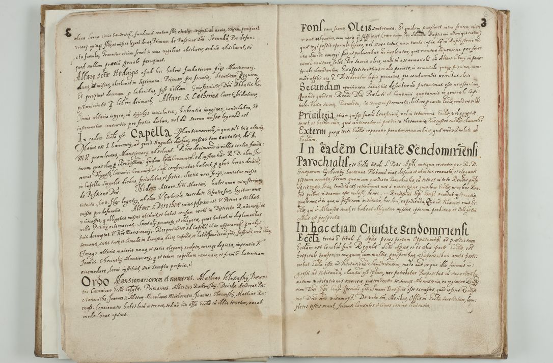 Zdjęcie nr 9 dla obiektu archiwalnego: Acta visitationis ecclesiarum archidiaconatus Sandomiriensis sub R. D. Bernardo Maciejowski, epsicopo Cracoviensi, duce Severiensi. Exequutio visitationis pergebatur Sendomiriae die 16 Martii ad 3 Aprilis a. D. 1604