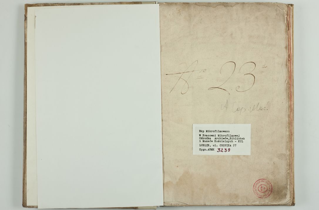 Zdjęcie nr 4 dla obiektu archiwalnego: Acta visitationis ecclesiarum archidiaconatus Sandomiriensis sub R. D. Bernardo Maciejowski, epsicopo Cracoviensi, duce Severiensi. Exequutio visitationis pergebatur Sendomiriae die 16 Martii ad 3 Aprilis a. D. 1604
