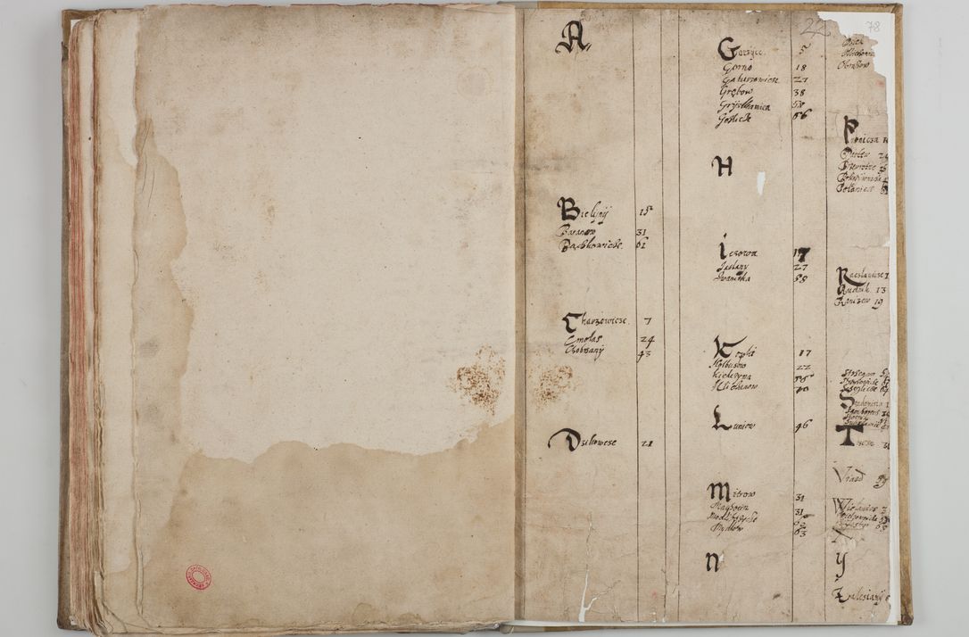 Zdjęcie nr 81 dla obiektu archiwalnego: Acta visitationis ecclesiarum archidiaconatus Sandomiriensis sub R. D. Bernardo Maciejowski, epsicopo Cracoviensi, duce Severiensi. Exequutio visitationis pergebatur Sendomiriae die 16 Martii ad 3 Aprilis a. D. 1604