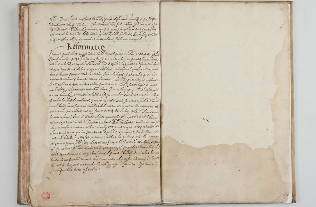 Zdjęcie nr 79 dla obiektu archiwalnego: Acta visitationis ecclesiarum archidiaconatus Sandomiriensis sub R. D. Bernardo Maciejowski, epsicopo Cracoviensi, duce Severiensi. Exequutio visitationis pergebatur Sendomiriae die 16 Martii ad 3 Aprilis a. D. 1604