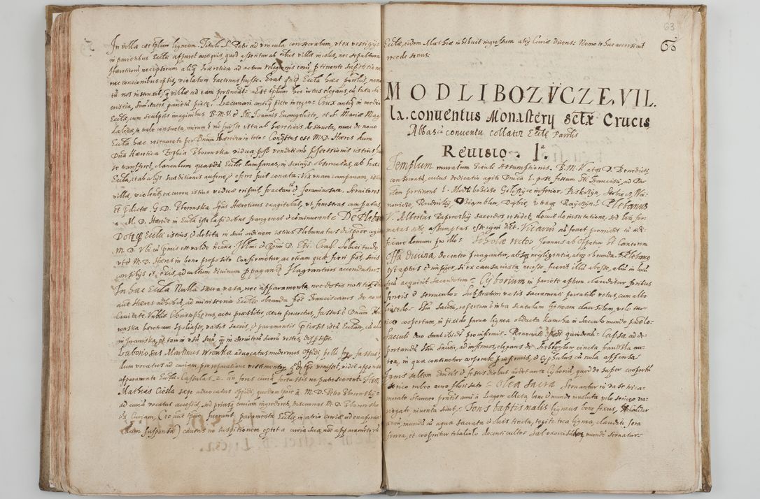 Zdjęcie nr 66 dla obiektu archiwalnego: Acta visitationis ecclesiarum archidiaconatus Sandomiriensis sub R. D. Bernardo Maciejowski, epsicopo Cracoviensi, duce Severiensi. Exequutio visitationis pergebatur Sendomiriae die 16 Martii ad 3 Aprilis a. D. 1604