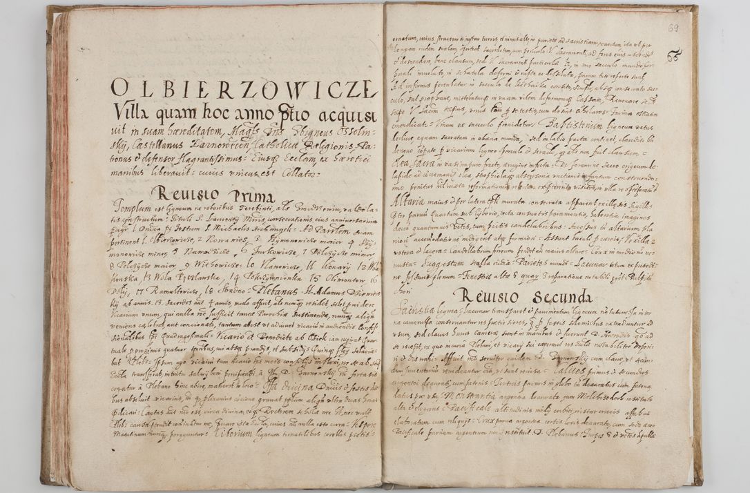 Zdjęcie nr 72 dla obiektu archiwalnego: Acta visitationis ecclesiarum archidiaconatus Sandomiriensis sub R. D. Bernardo Maciejowski, epsicopo Cracoviensi, duce Severiensi. Exequutio visitationis pergebatur Sendomiriae die 16 Martii ad 3 Aprilis a. D. 1604